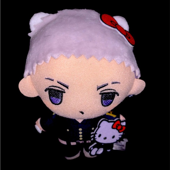 New Tokyo Revengers Anime Takashi Mitsuya X  Sanrio Hello Kitty Exclusive Plush - Picture 2 of 10